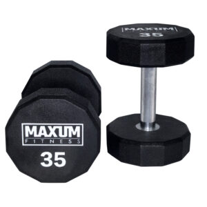 MAXUM 12-Sided Urethane Dumbbells MAXUM 12-Sided Urethane Dumbbells