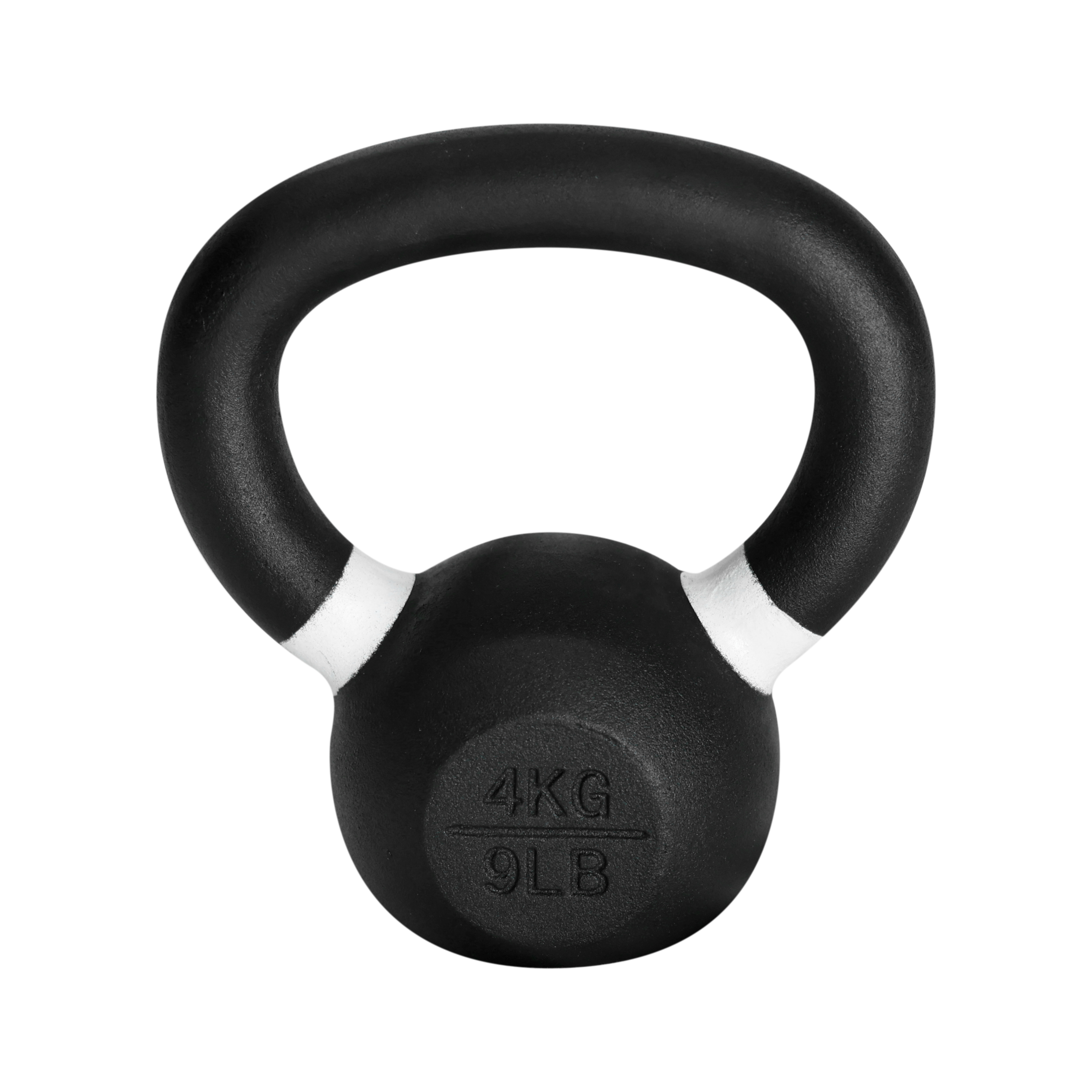 4 kg / 9 lb  Powder Coated Kettlebell