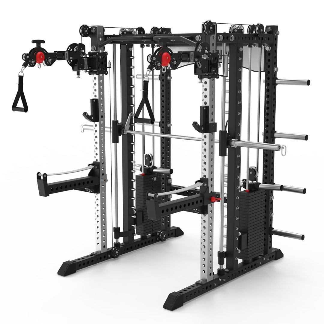 MAXUM X3 Smith Machine Functional Trainer Squat Rack Home Gym
