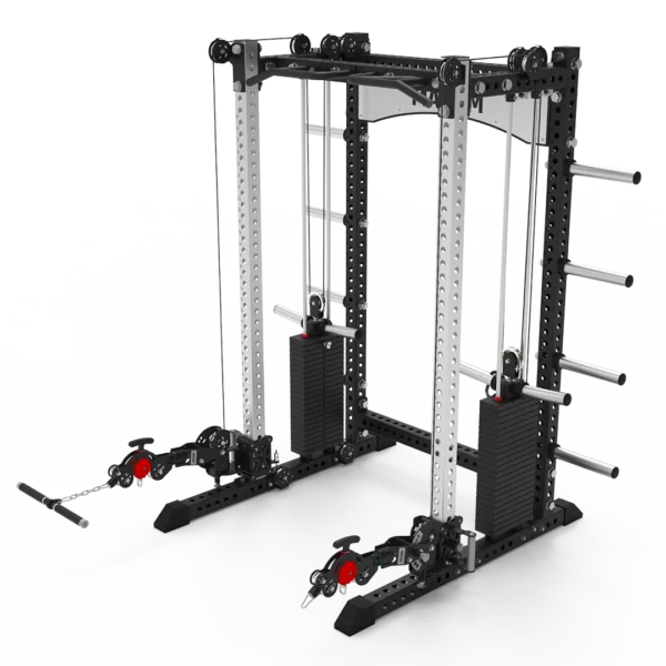 MAXUM X1 Smith Machine Functional Trainer Squat Rack Home Gym