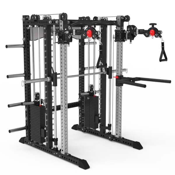 MAXUM X3 Smith Machine Functional Trainer Squat Rack Home Gym