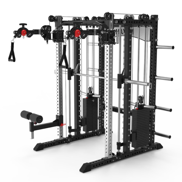 MAXUM X3 Smith Machine Functional Trainer Squat Rack Home Gym
