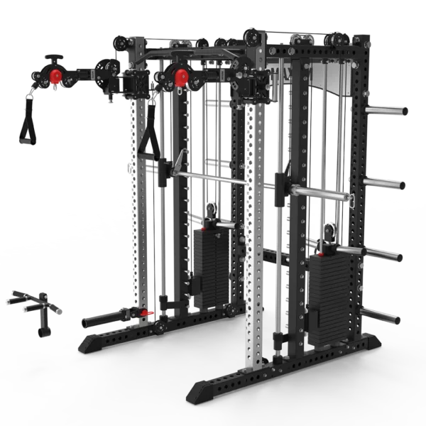 MAXUM X3 Smith Machine Functional Trainer Squat Rack Home Gym