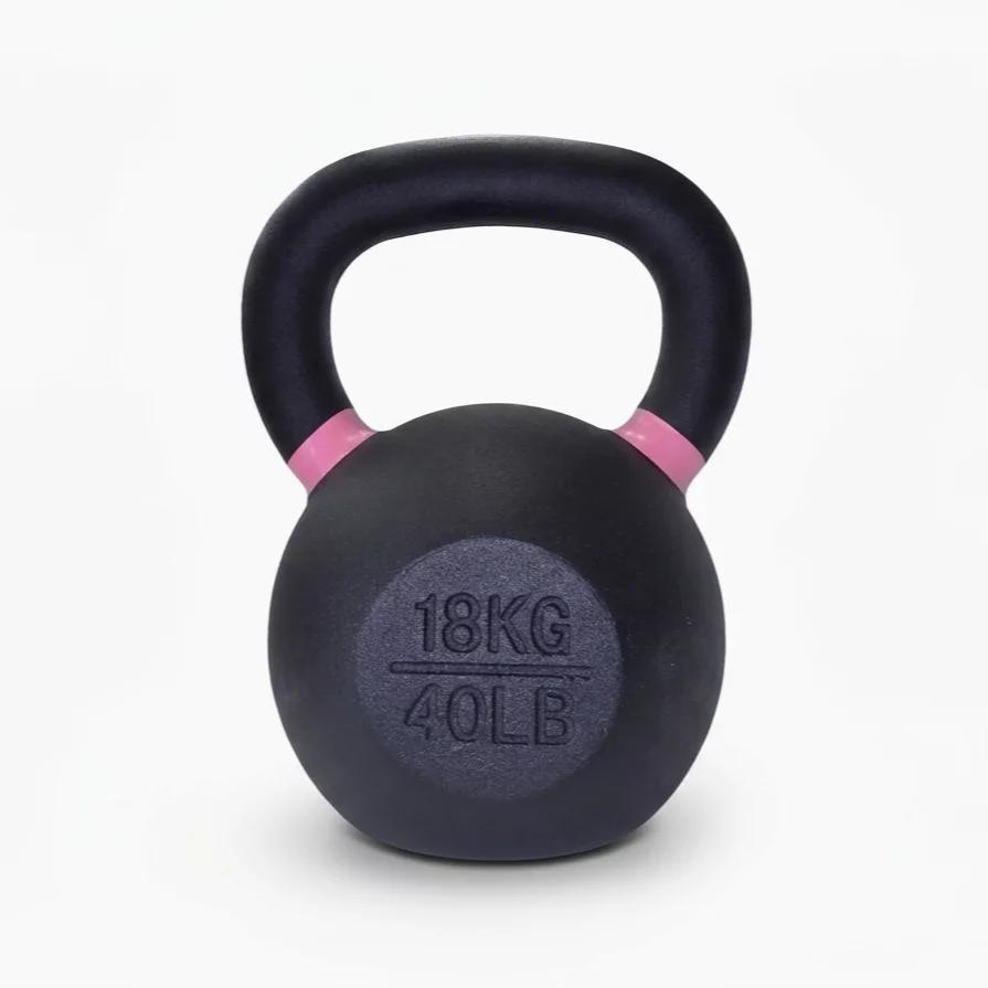 18 kg / 40 lb  Powder Coated Kettlebell